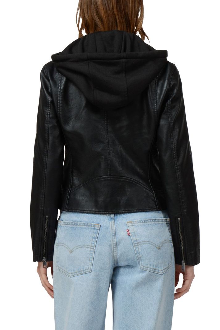 Chaqueta Mujer Biker Gorro Negro Levis 59544-0359-2