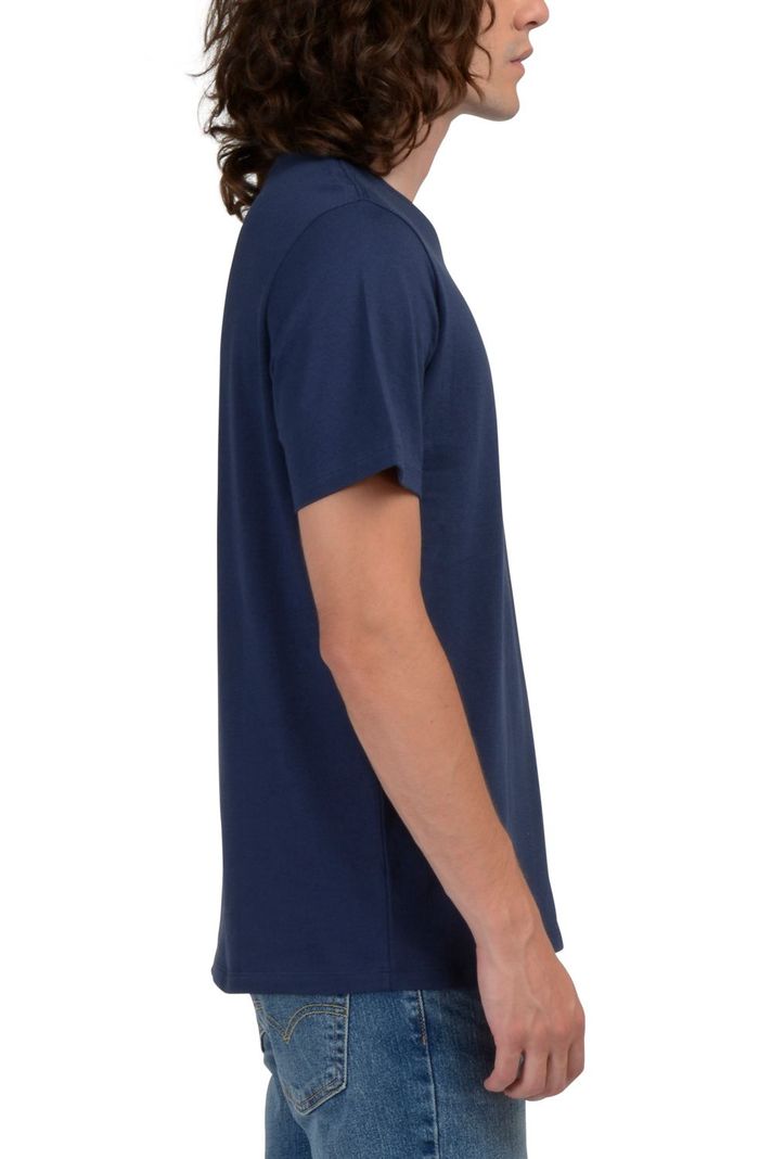 Polera Hombre Regular Fit Mini Logo Azul Levis 56605-0017-1
