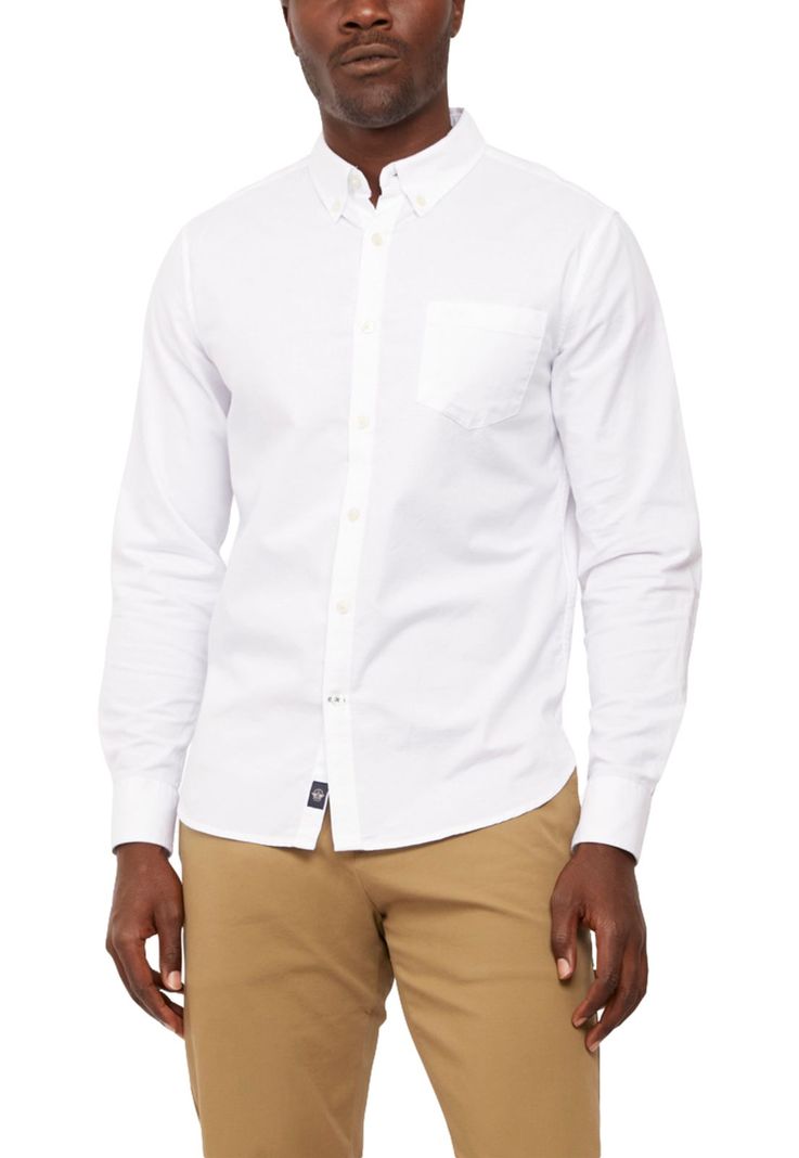 Camisa SF Oxford 2.0 Slim Fit Blanca 29599-0005-0