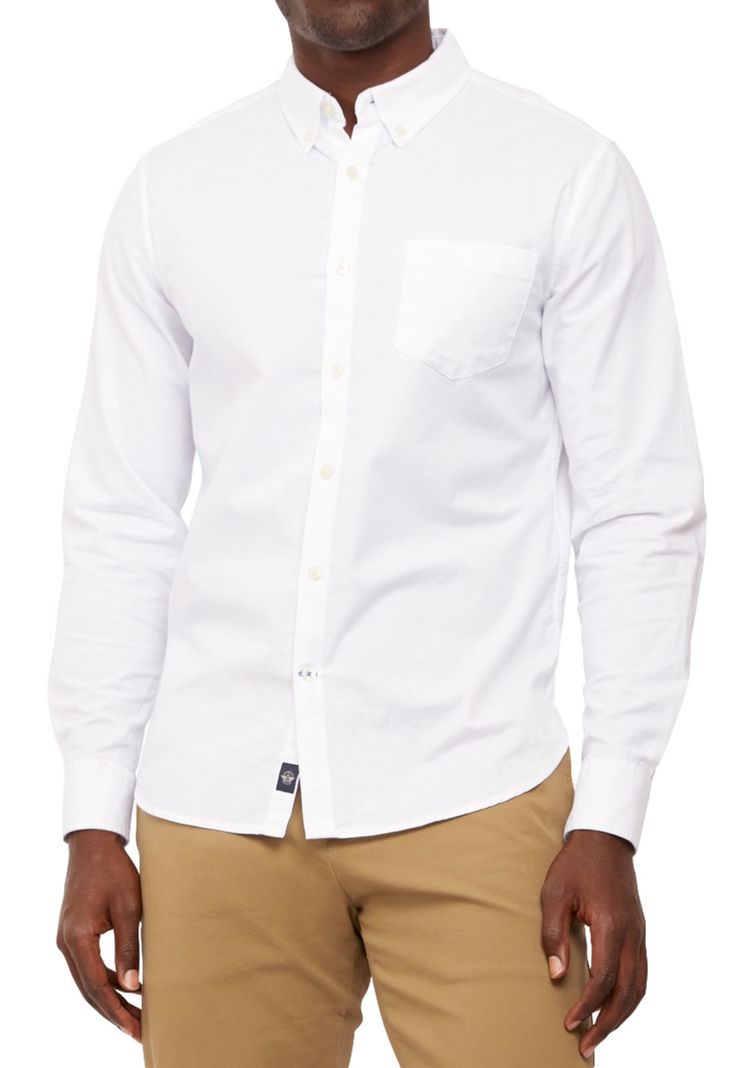 Camisa SF Oxford 2.0 Slim Fit Blanca 29599-0005-1