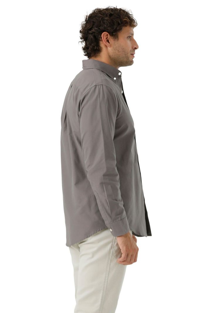 Camisa Hombre Woven Refine Classic Fit Gris 52798-1227-1