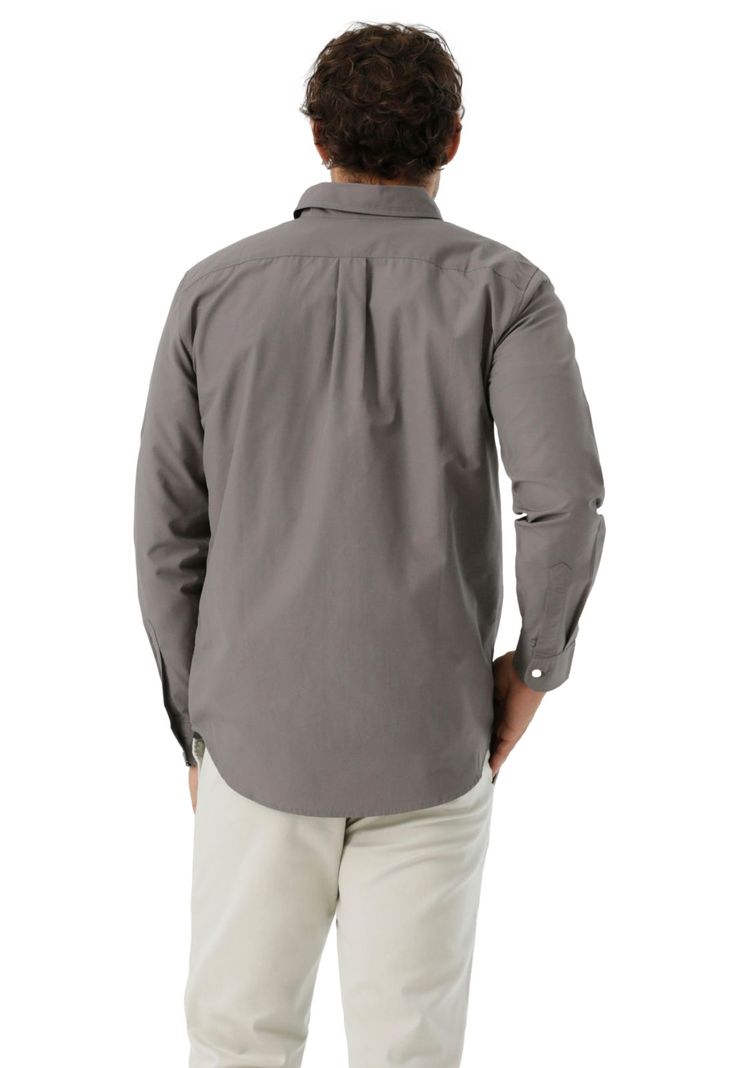 Camisa Hombre Woven Refine Classic Fit Gris 52798-1227-2