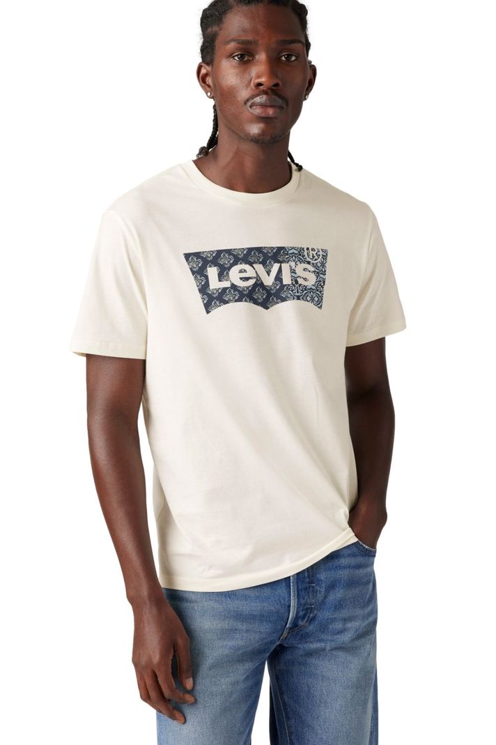 Polera Hombre Graphic Crewneck Tee Blanco Levis 22491-1811-2