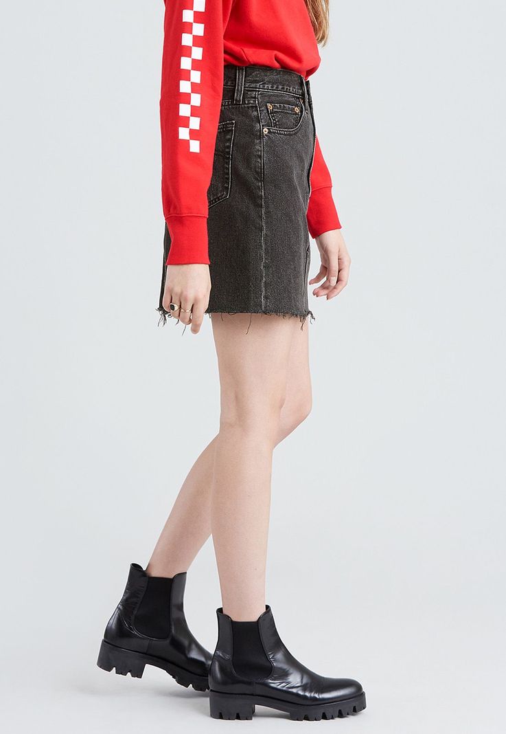 Falda Mujer High Rise Iconic Negra Levis 79752-0000-1