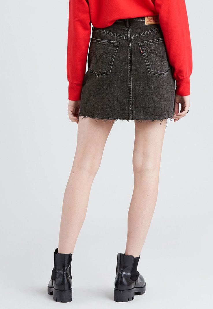 Falda Mujer High Rise Iconic Negra Levis 79752-0000-2