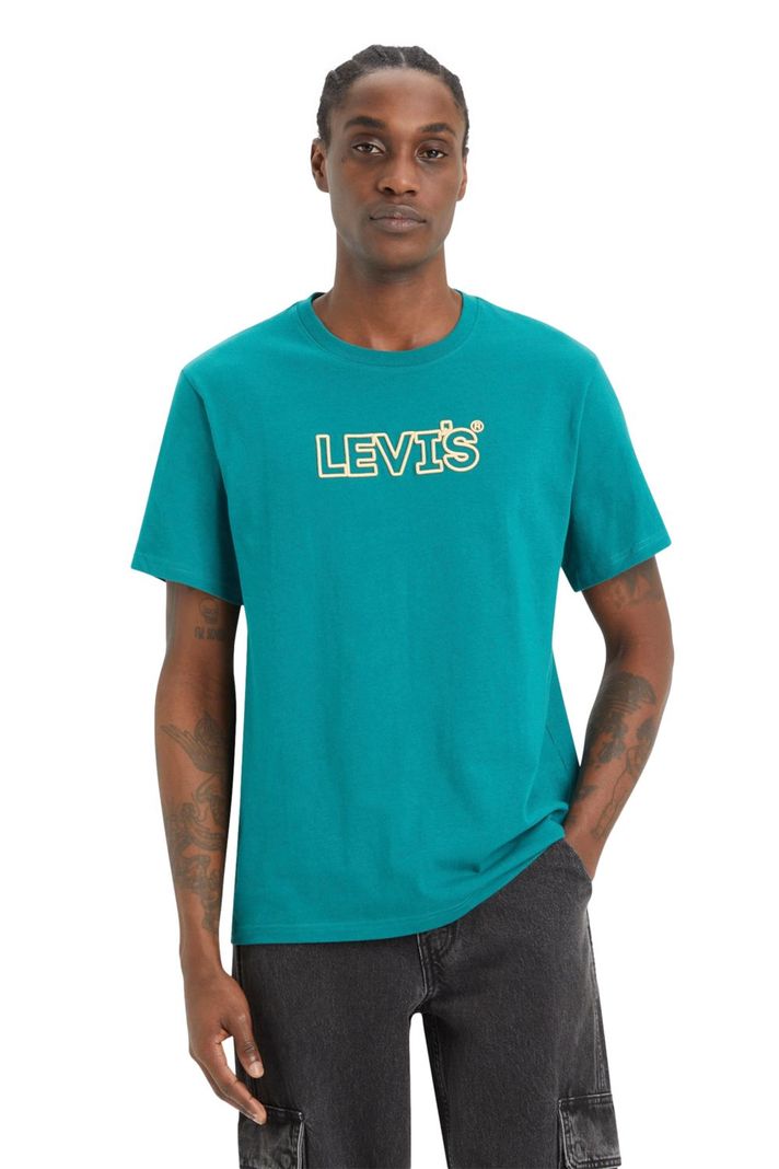 Polera Hombre Ss Relaxed Fit Tee Verde Levis 16143-1479-0