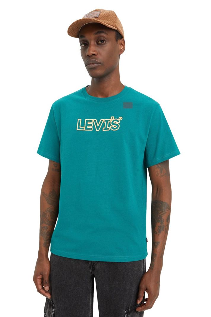 Polera Hombre Ss Relaxed Fit Tee Verde Levis 16143-1479-2