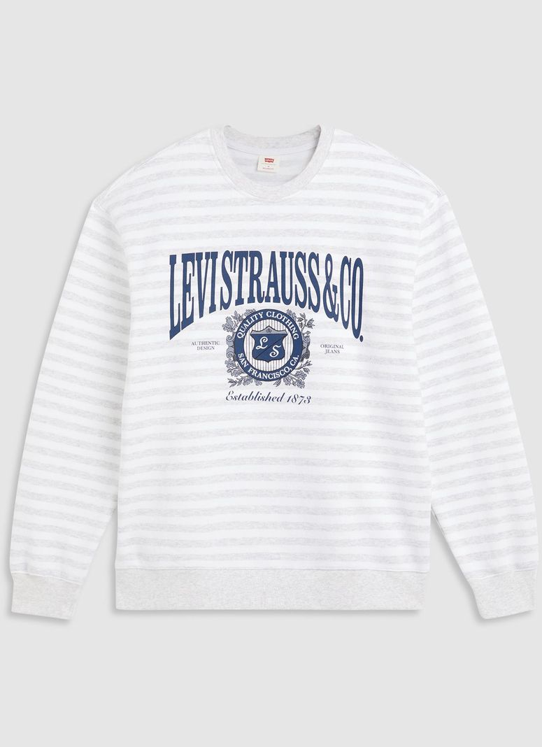 Polerón Hombre Relaxd Graphic Crew Blanco Levis 38712-0454-5