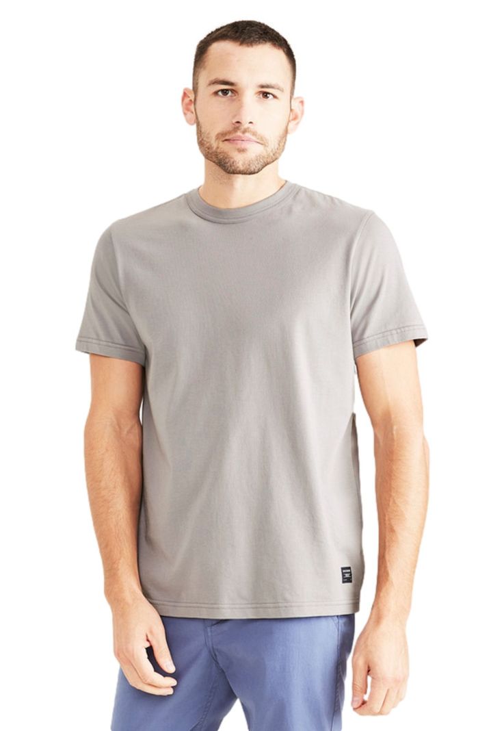 Polera Hombre Original Tee Slim Fit Gris A0856-0027-0