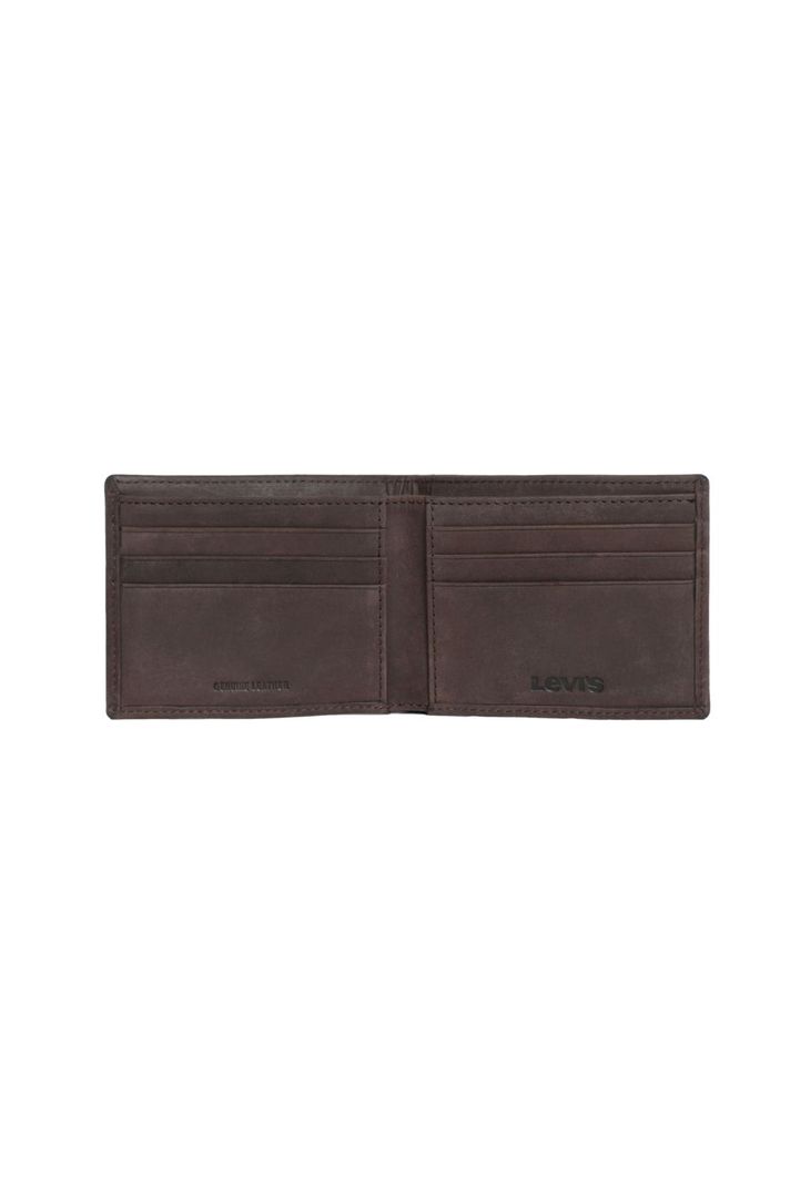 Billetera Hombre Bifold Café Levis 87522-0118-2