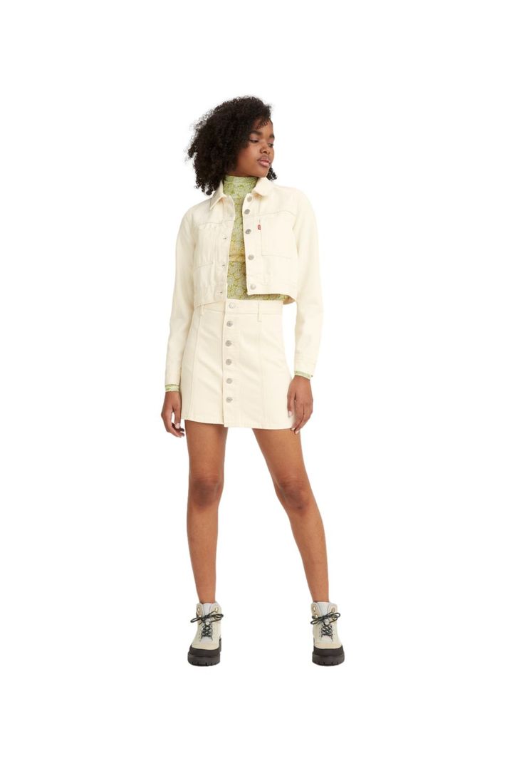 Falda Mujer A-Line Mini Blanco Levis A0978-0002-3