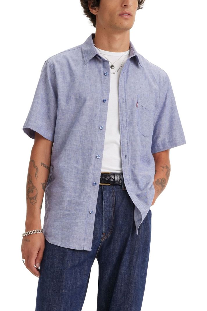 Camisa Hombre SS Sunset 1 Pkt Standrd Azul Levis 86624-0048-0