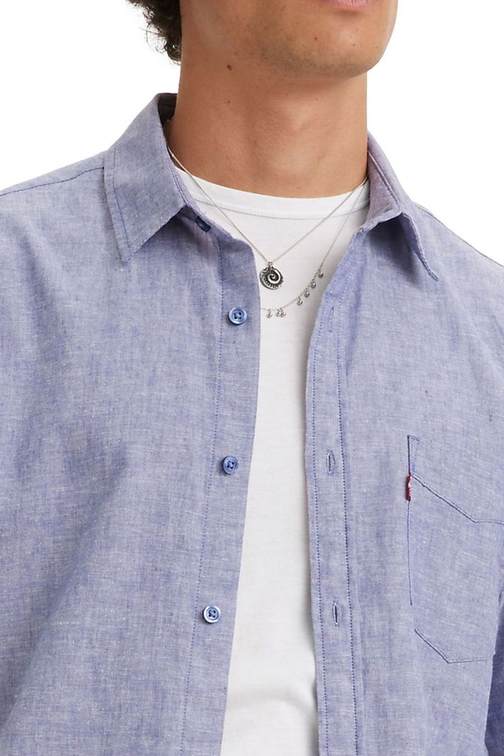 Camisa Hombre SS Sunset 1 Pkt Standrd Azul Levis 86624-0048-2