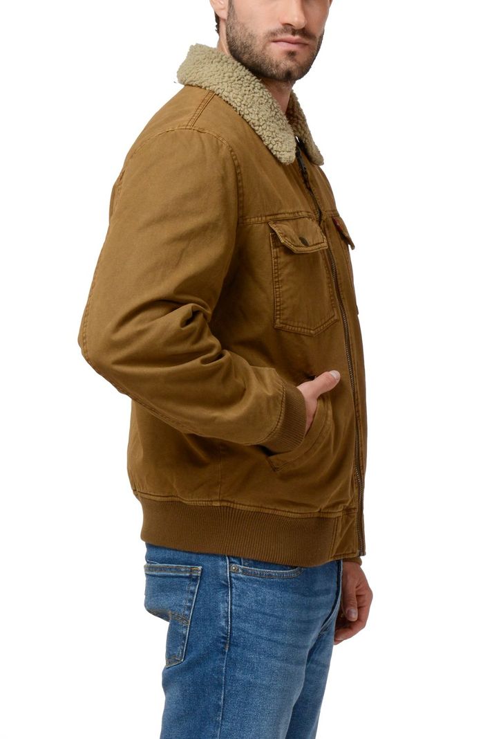 Chaqueta Hombre Bomber Sherpa Café Levis 59491-0470-1