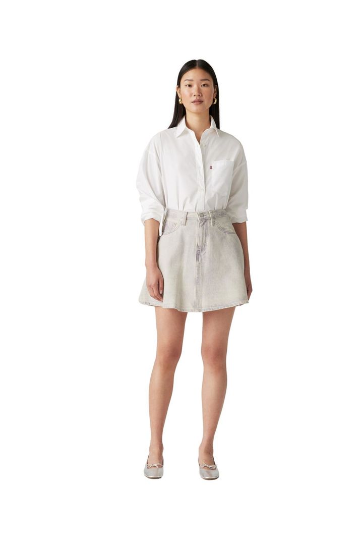 Falda Mujer Mini Flounce Lila Levis A8725-0004-3