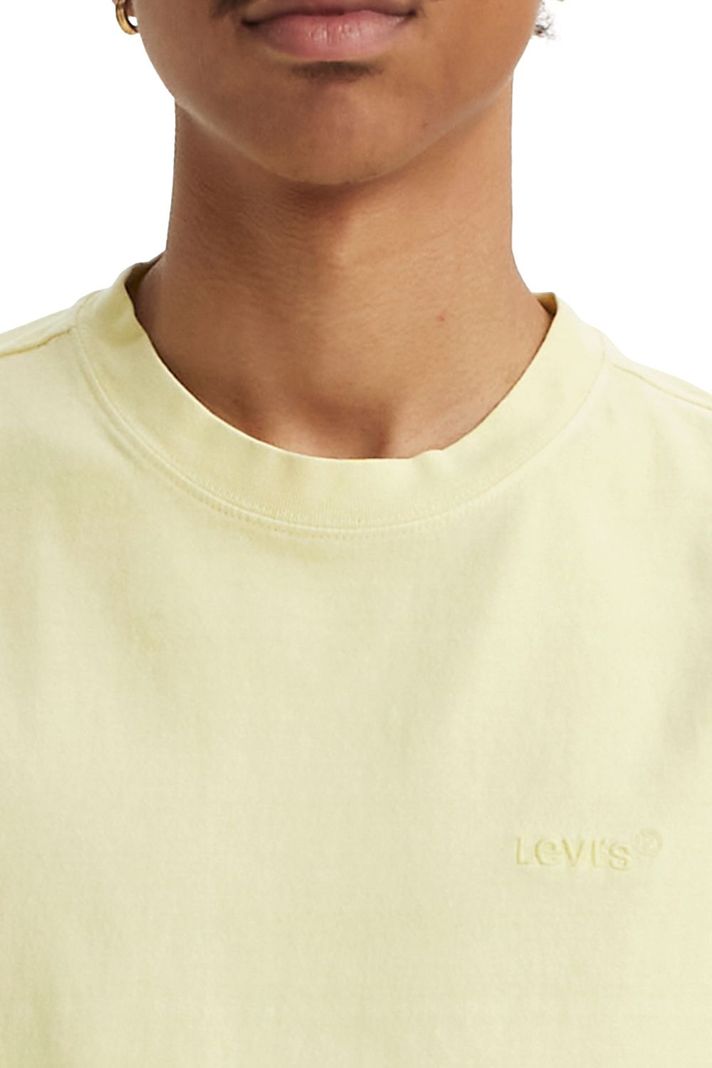 Polera Hombre Red Tab Vintage Tee Amarillo Levis A0637-0121-2