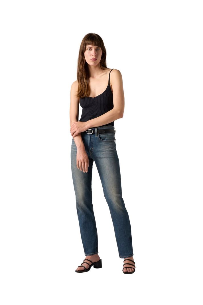Jeans Mujer 724 High Rise Straight Azul Levis 18883-0346-3