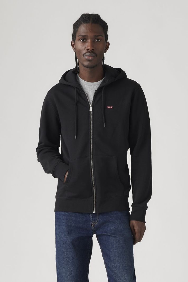 Poleron Hombre Regular Fit Color entero Negro Levis 34259-0005 S
