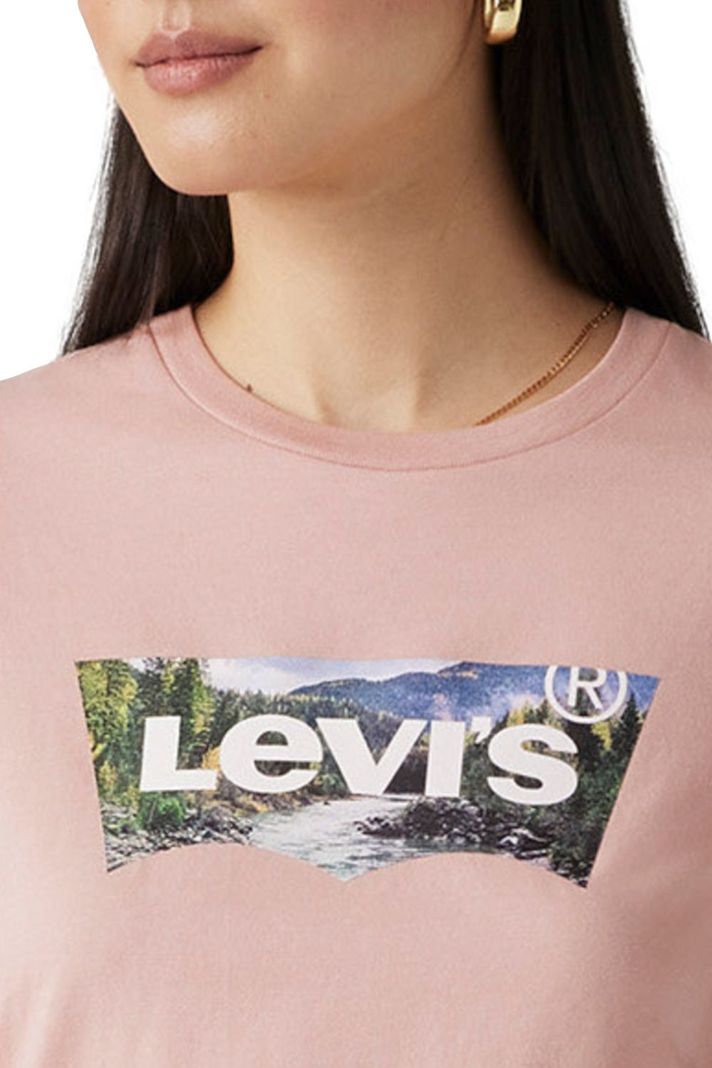 Polera Mujer Regular Fit Rosado Levis 17369-2767-1