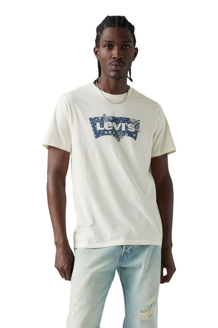Polera Hombre Graphic Crewneck Tee Blanco Levis 22491-1654-0
