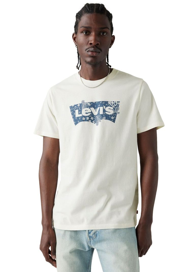 Polera Hombre Graphic Crewneck Tee Blanco Levis 22491-1654-2
