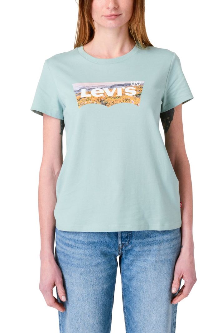 Polera Mujer Regular Fit Verde Levis 17369-2766-0
