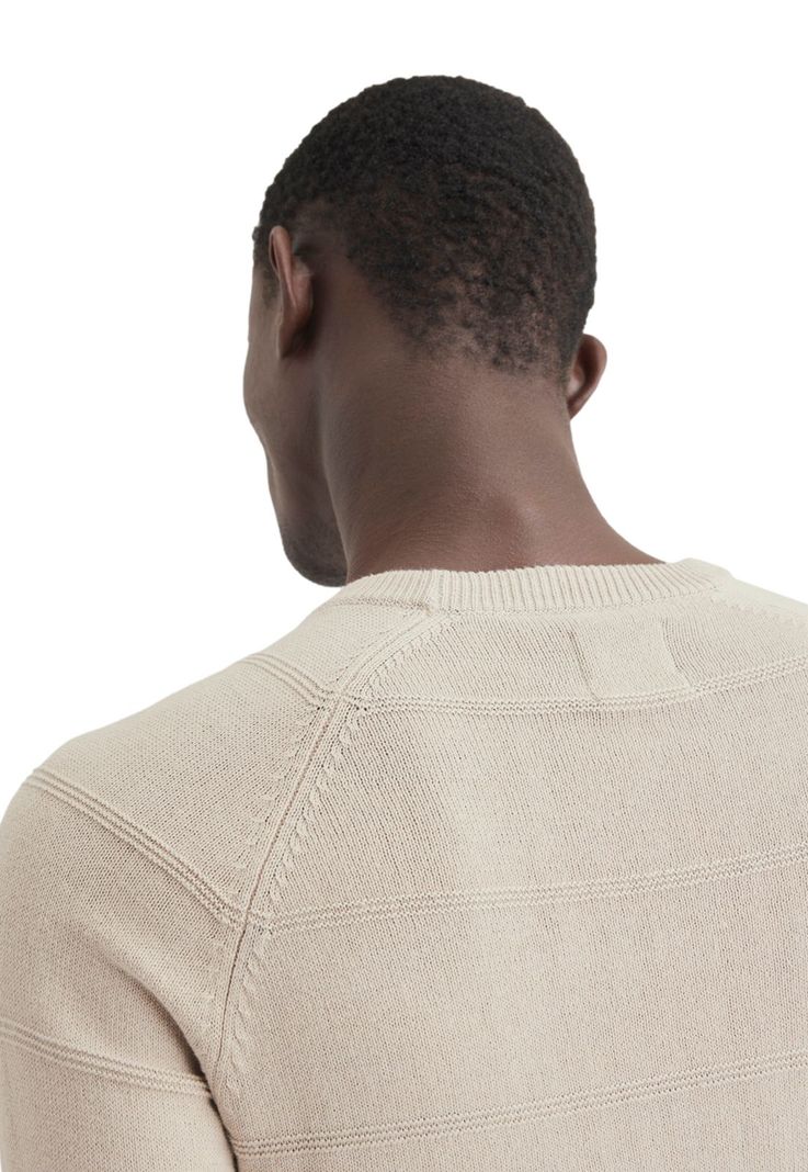 Sweater Hombre Crewneck Regular Fit Beige A1105-0046-3