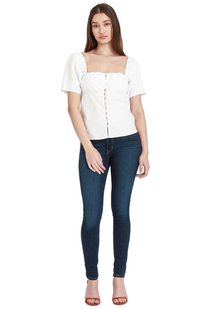 Camisa Mujer Lisa Blanco Levis A1882-0000-3