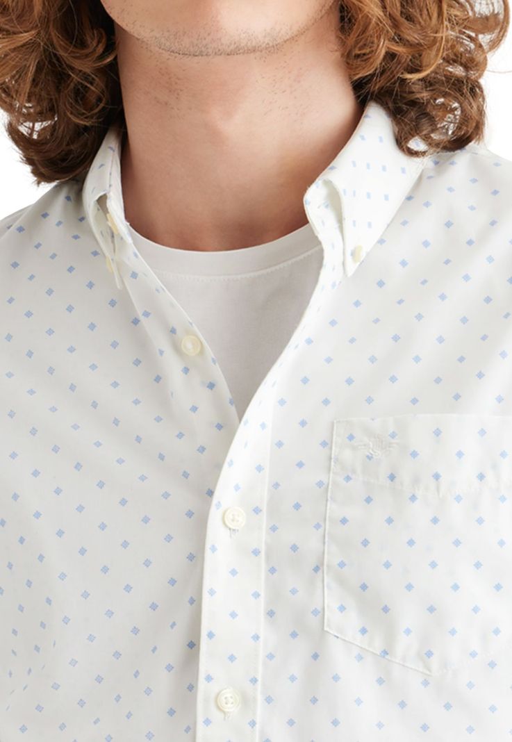 Camisa Hombre Stain Defender Classic Fit Blanco A4252-0033-1