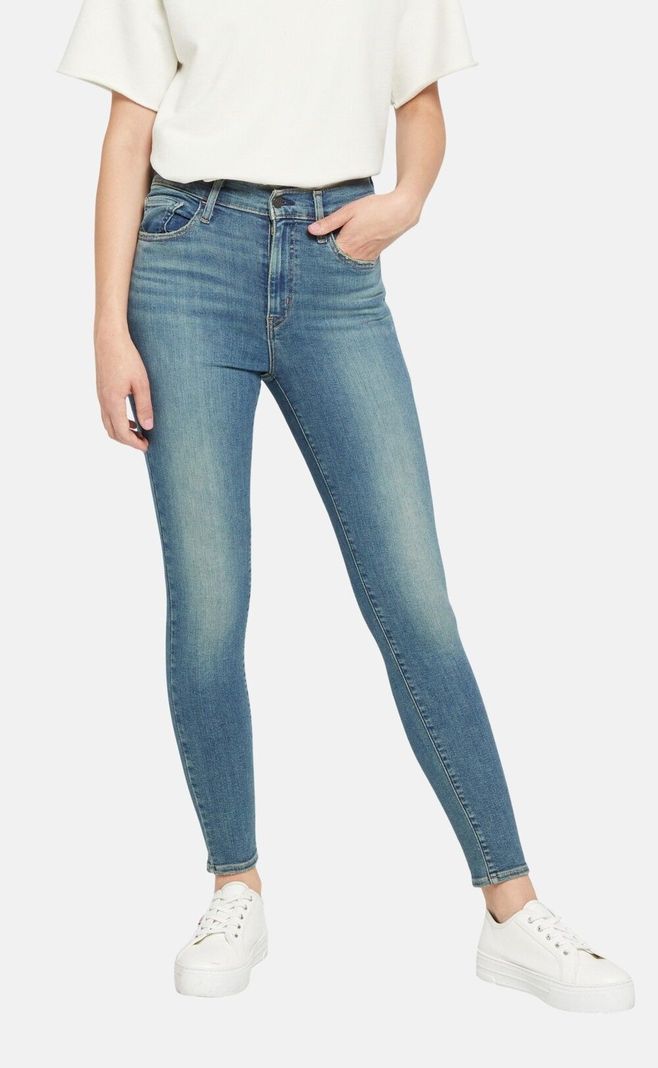 Jeans Mujer 720 High Rise Super Skinny Celeste Levis 52797-0445-0