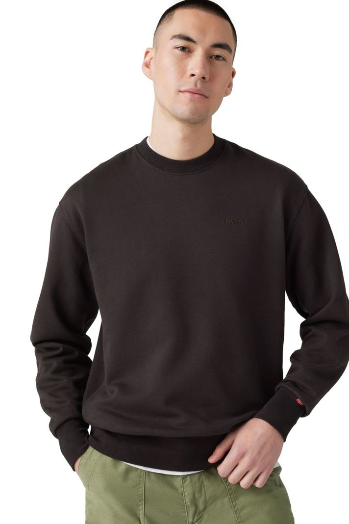 Polerón Hombre Authentic Crew Negro Levis A9244-0000-3