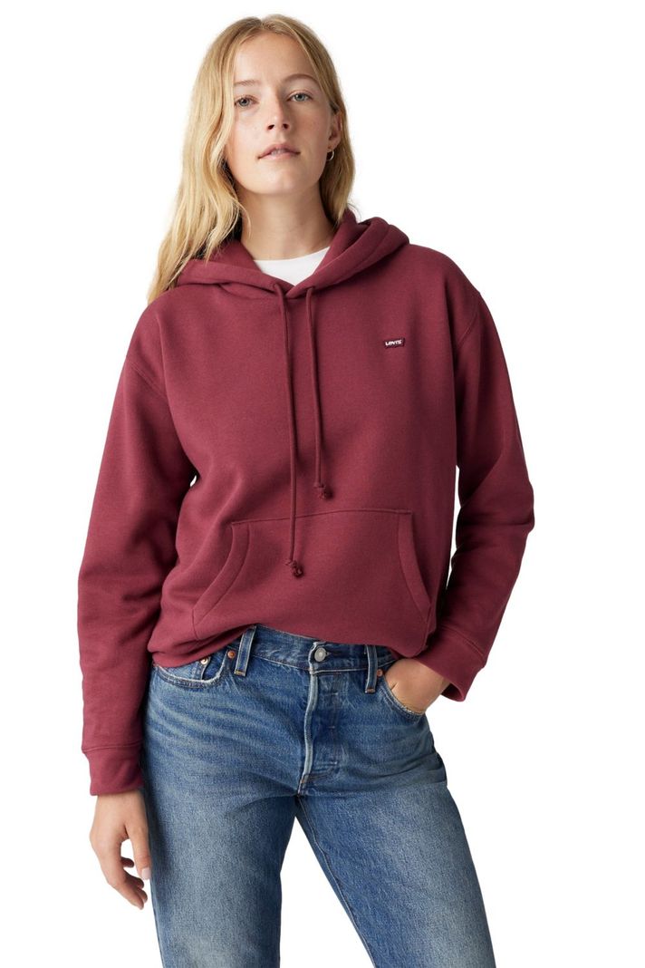 Polerón Mujer Everyday Hoodie Burdeo Levis A5943-0023-2