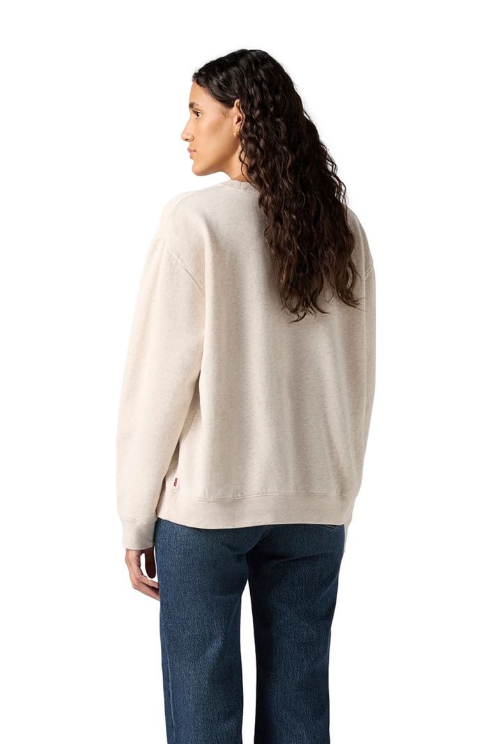 Polerón Mujer Gr Everyday Crew Beige Levis A8800-0042-1