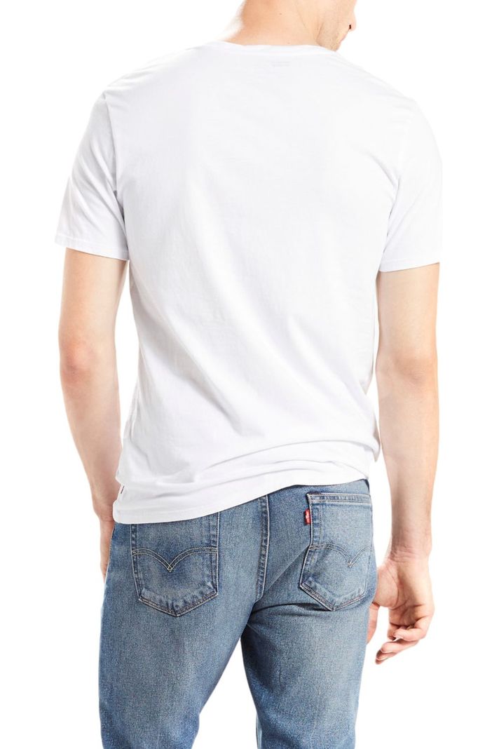 Polera Hombre Regular Fit Lisa Logo Blanco Levis 17783-0140-1