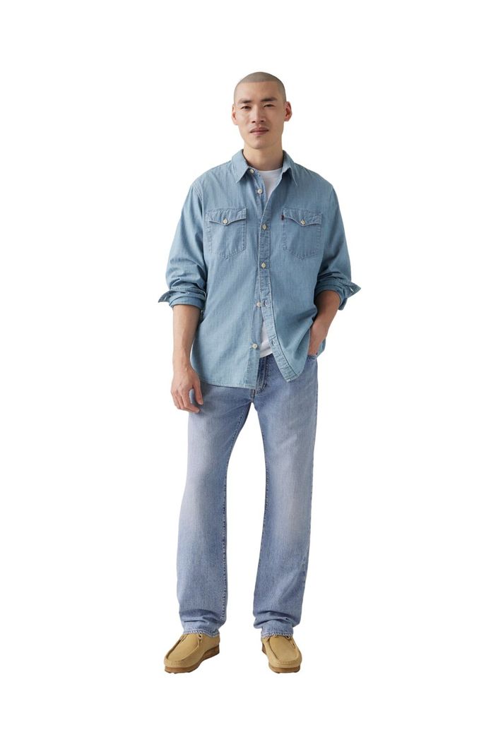 Jeans Hombre 555 Relaxed Straight Azul Levis 000LO-0009-3