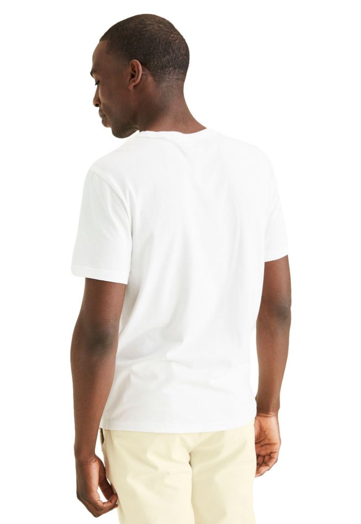 Polera Hombre Original Tee Slim Fit Blanco A0856-0000-1