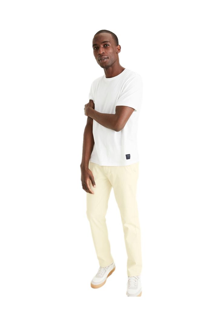 Polera Hombre Original Tee Slim Fit Blanco A0856-0000-2