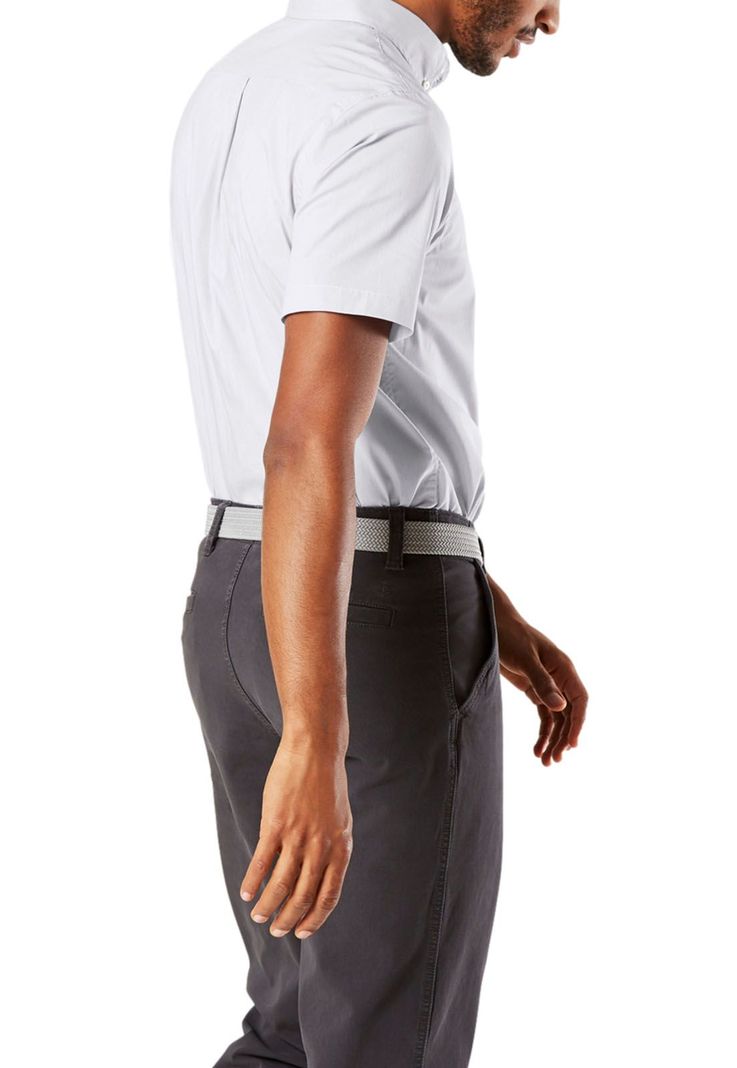Camisa Signature Comfort Flex Standard Fit Blanco-1