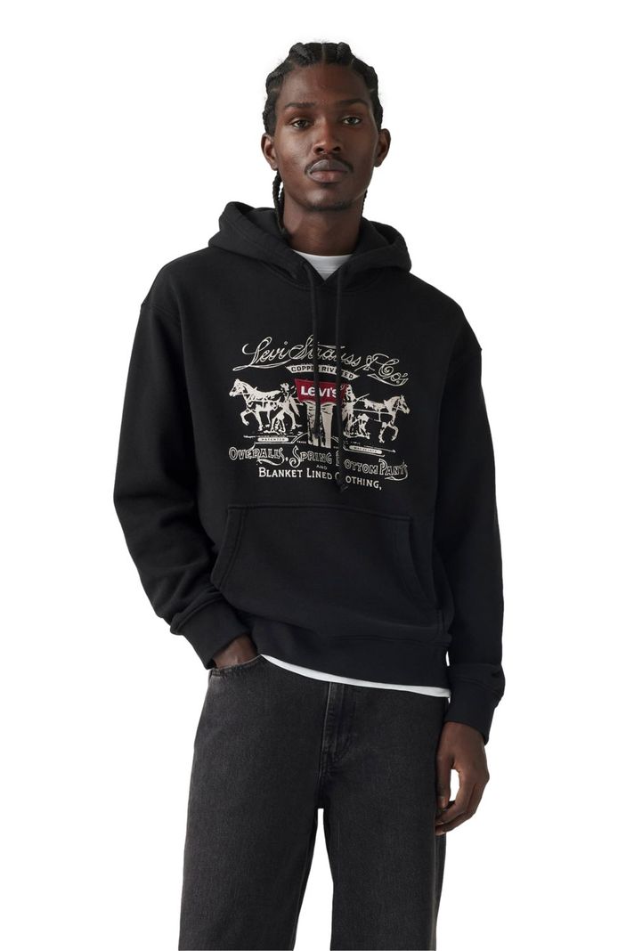 Polerón Hombre Relaxed Graphic Po Negro Levis 38479-0381-0