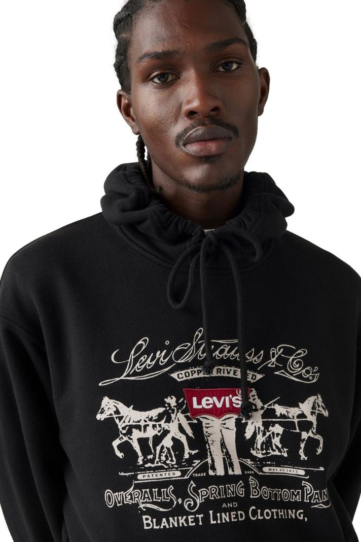 Polerón Hombre Relaxed Graphic Po Negro Levis 38479-0381-3