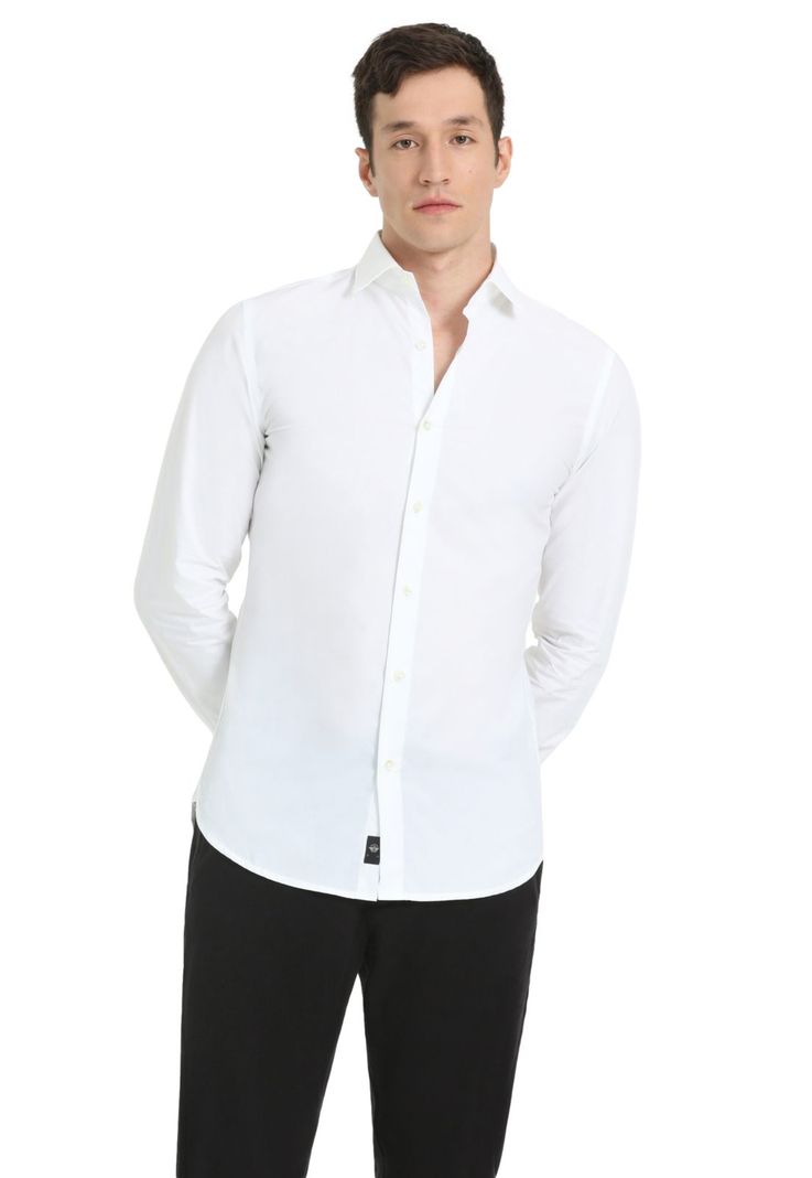 Camisa Hombre Crafted Slim Fit Blanco A4285-0003-0