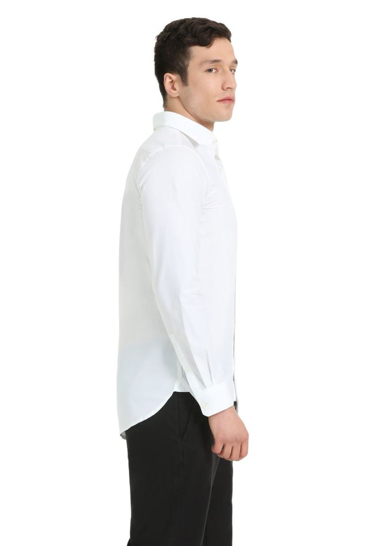 Camisa Hombre Crafted Slim Fit Blanco A4285-0003-1