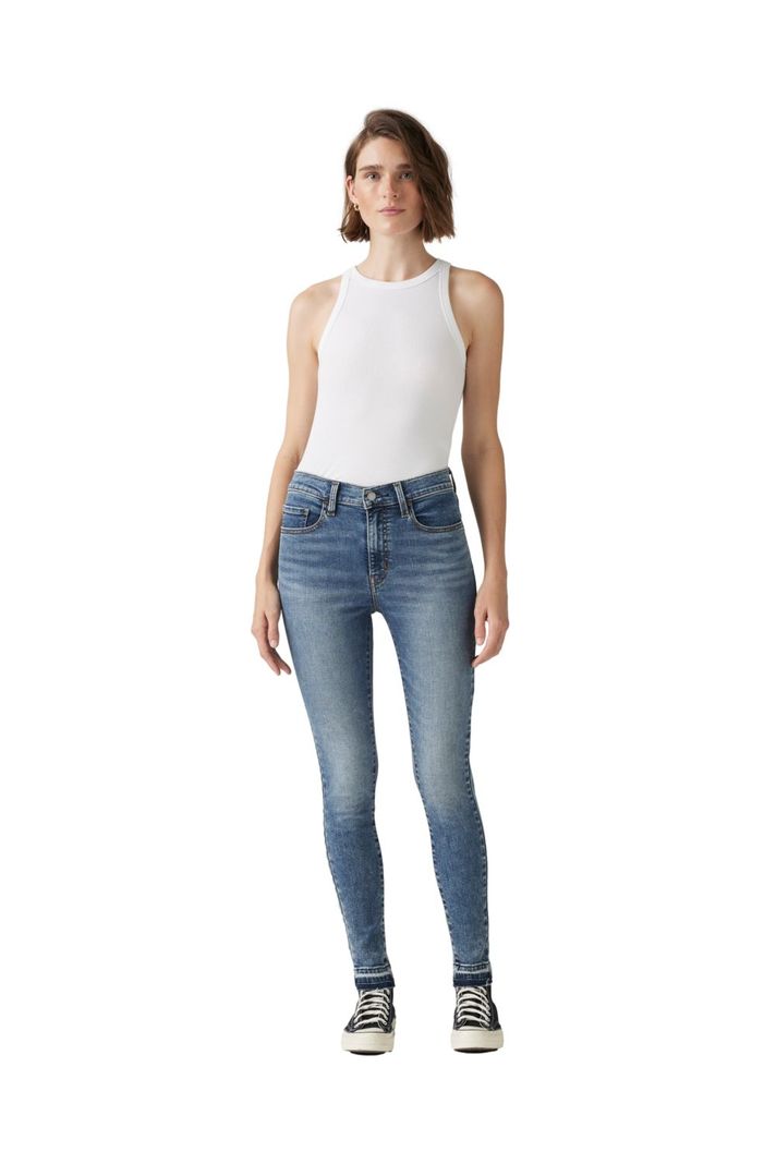 Jeans Mujer 720 Hirise Super Skinny Azul Levis 52797-0448-3