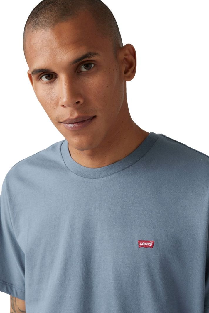 Polera Hombre Ss Classic Hm Tee Azul Levis 56809-0142-3