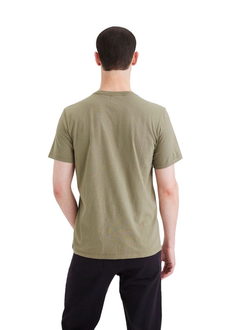 Polera Hombre Graphic Tee Slim Fit Verde A1103-0270-1