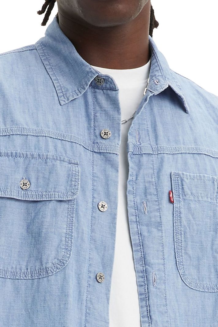 Camisa Hombre Regular Fit Auburn Azul Levis A7224-0001-1