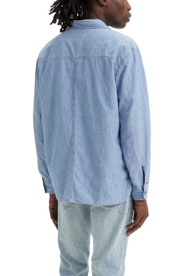 Camisa Hombre Regular Fit Auburn Azul Levis A7224-0001-2