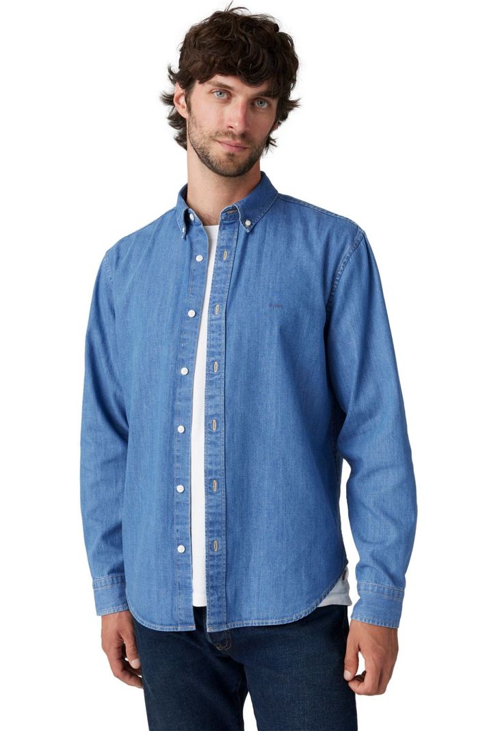 Camisa Hombre Authentic Button Down Azul Levis A7210-0025-2