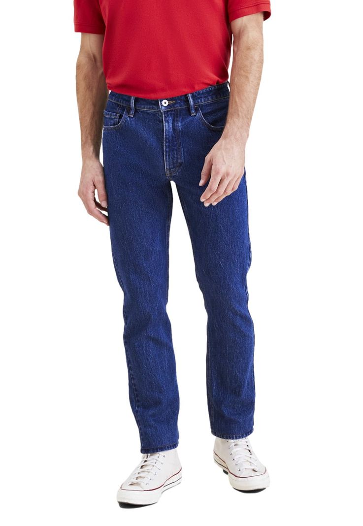 Pantalón Hombre Jean Cut Slim Fit Azul 56791-0074-0