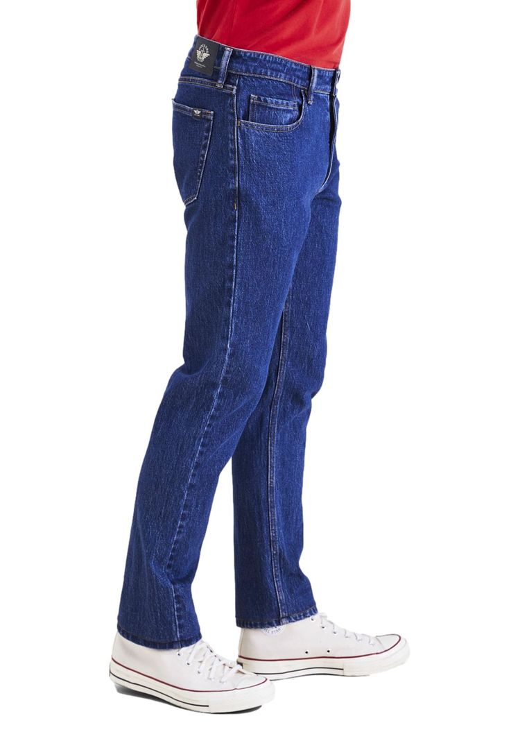 Pantalón Hombre Jean Cut Slim Fit Azul 56791-0074-1